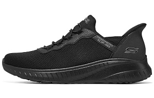Skechers Hands Free Slip-Ins Wear-resistant And Lightweight Low-Top Casual Shoes Men's Black