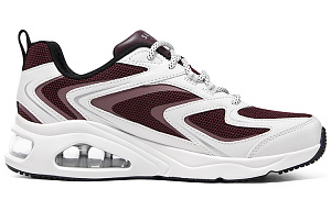 Skechers Tres Air Uno 'Street Fl Air White Burgundy' Women's 1 2789866