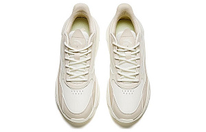 Anta Little Millennium Slip Resistant Abrasion Resistant Low top Casual Shoes Women's Ecru 2 2790301