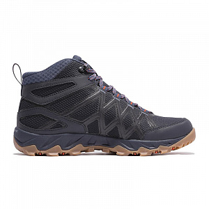 Columbia Shock Absorbers Slip Resistant Mid Top Outdoor Shoes Men's Blue 1 2790347