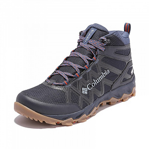 Columbia Shock Absorbers Slip Resistant Mid Top Outdoor Shoes Men's Blue 2 2790348