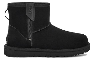 UGG Classic Mini Bailey Zip Boot Black Women's 1 2790607