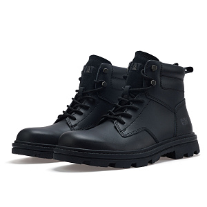 CAT Slip-Resistant Short Mid-Calf Outdoor Boots Men's Black 1 2790958