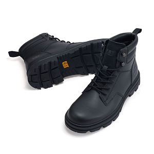 CAT Slip-Resistant Short Mid-Calf Outdoor Boots Men's Black 2 2790959