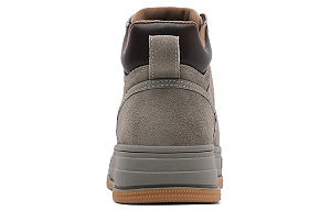 Dickies Anti-Slip And Wear-Resistant Height Increasing Mid-Top Skateboard Shoes Women's Smoke Gray 3 2791000