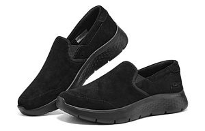 Skechers Go Walk Fle Low top Casual Shoes Men's Black 3 2791136