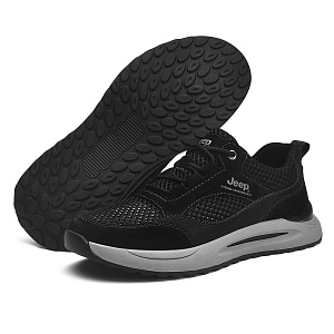 Jeep Low-Top Outdoor Shoes Men's Black 3 2791256