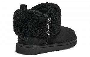 UGG Classic Ultra Mini Braid 'Black' Women's 2 2791584