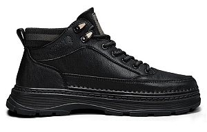 Jeep Mid Top Casual Shoes Men's Black Warrior 1 2792601