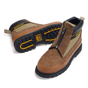 Nigel Cabourn x CAT Wear-Resistant Slip-Resistant Short Outdoor Boots Unisex Brown 1 2792635