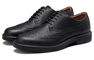 Ecco Metropole London Perforated Leather Derby Shoes 1 2793511