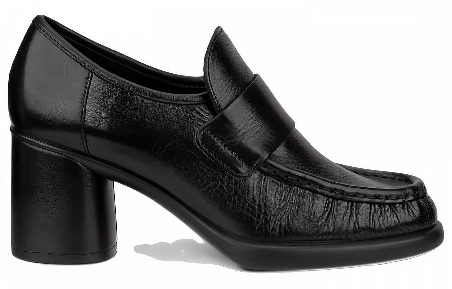 Ecco Chunky Heel High Heels 5.5cm Women's Black купить в интернет-магазине Yoocart с быстрой доставкой по России.