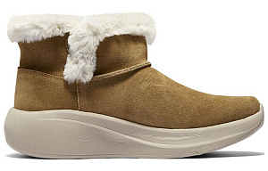 Skechers ON THE GO Warm And Wear-Resistant Ankle-Length Snow Boots Women's Yellow 1 2793927