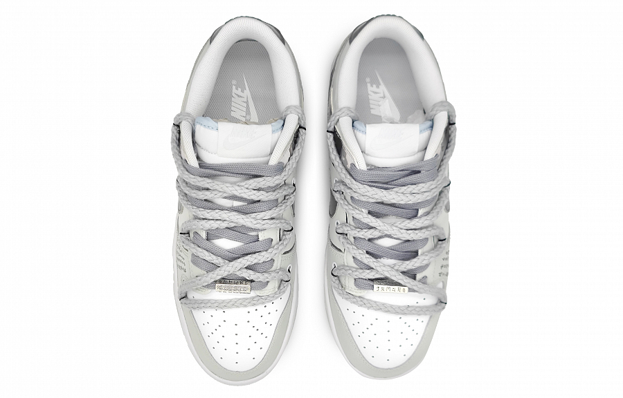 Nike Dunk Low-Top Skateboard Shoes Men's Gray White купить в интернет-магазине Yoocart с быстрой доставкой по России.