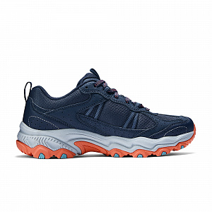 Skechers Stamina Low Top Outdoor Shoes Women's Blue Gray 1 2796605