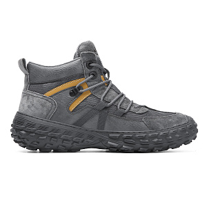 Jeep High Top Hiking Mountaineering Shoes Men's Gray 1 2798106