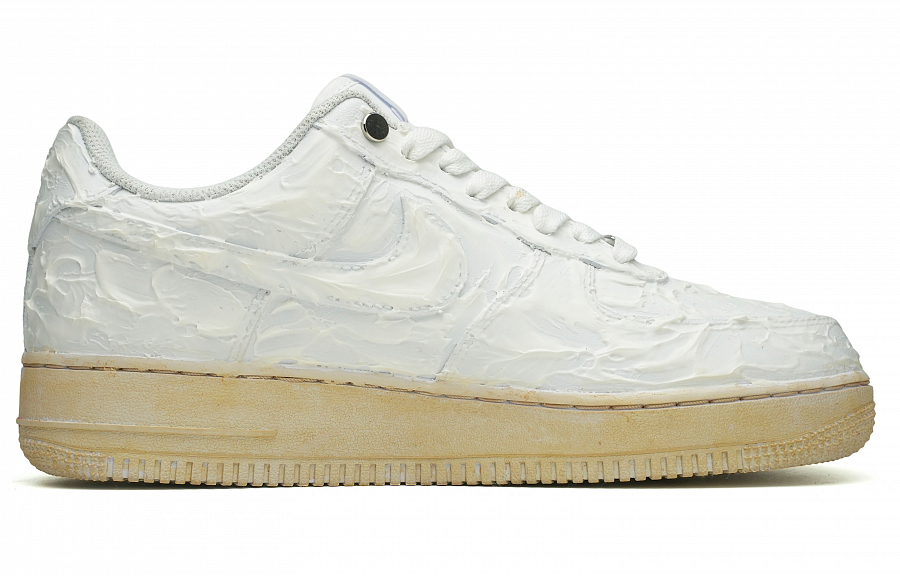 Nike Air Force 1 Anti-Slip Wear-Resistant Low-Top Skateboard Shoes Men's White купить в интернет-магазине Yoocart с быстрой доставкой по России.