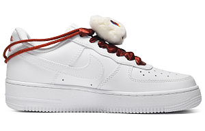 Nike Air Force 1 CUS ID CNY National Style Fringe Low-Top Skateboard Shoes Men's Red White 1 2798125