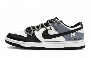 Nike Dunk Skateboard Shoes Women's Low top White/Gray