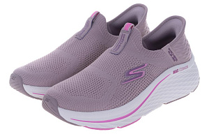 Skechers Max Cushioning Cushioning Wear-Resistant Low-Top Athletic Shoes Women's Purple 1 2798806