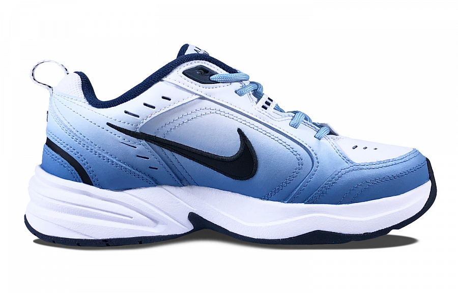 Nike Air Monarch 4 Chunky Sneakers Unisex Low-Top Black/Yellow купить в интернет-магазине Yoocart с быстрой доставкой по России.