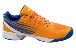 YONEX Power Cushion Cushioned Slip-Resistant Low-Top Tennis Shoes Unisex White Orange 1 2798823