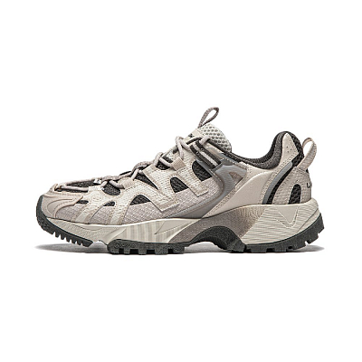 LiNing CF Tracing Collection, Xingye Cushioning, Wear Resistant Low Top Casual Shoes Women's Gray