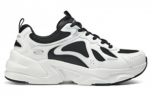 Skechers Low Top Chunky Sneakers Men's Black White 1 2800126
