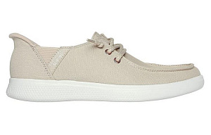 Skechers Cushioned Wear-Resistant Breathable Low-Top Casual Shoes Women's Beige 1 2800165