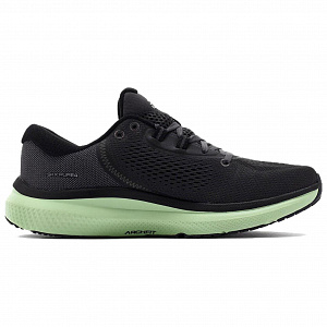 Skechers Durable Breathable Lightweight Low-Top Running Shoes Men's Black Cyan 1 2800185