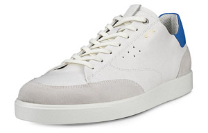 Ecco Low-Top Skateboard Shoes Men's White 1 2800314