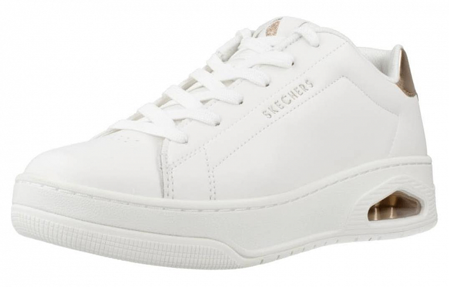 Skechers Uno Courted Low Top Running Shoes Women's White купить в интернет-магазине Yoocart с быстрой доставкой по России.