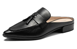 Ecco Wrap-toe Slippers 3cm Women's Black 1 2800668