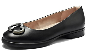 Ecco Casual Single Shoes 3.5cm Women's Black 1 2800724