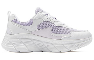 Skechers Low Top Casual Shoes Women's Purple White 1 2801388