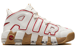 Nike Air More Uptempo Phantom Gym Red Gum Women's 1 2801503