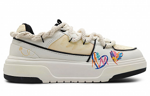MLB Chunky Liner Low-Top Skateboard Shoes Unisex Yellow 1 2801509