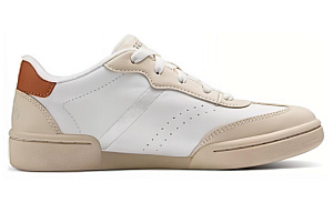 Skechers Modern Comfort Low Top Skateboard Shoes Women's White/Tan Brown 1 2802220