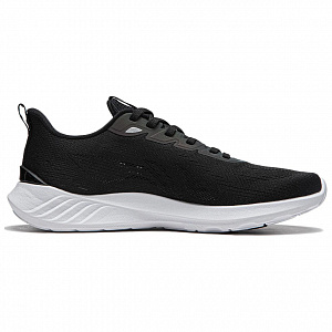 LiNing Qingyi Cushioning, Wear Resistant Low Top Running Shoes Women's Black White 1 2802414
