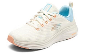 Skechers Sport Cushioned Wear-Resistant Full-Coverage Breathable Lightweight Low-Top Casual Shoes Women's Beige Blue 1 2802727