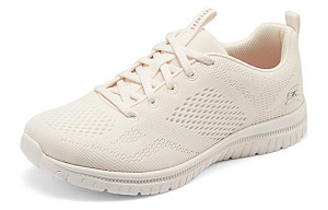 Skechers Abrasion Resistant Low Top Running Shoes Women's Ivory 1 2802747