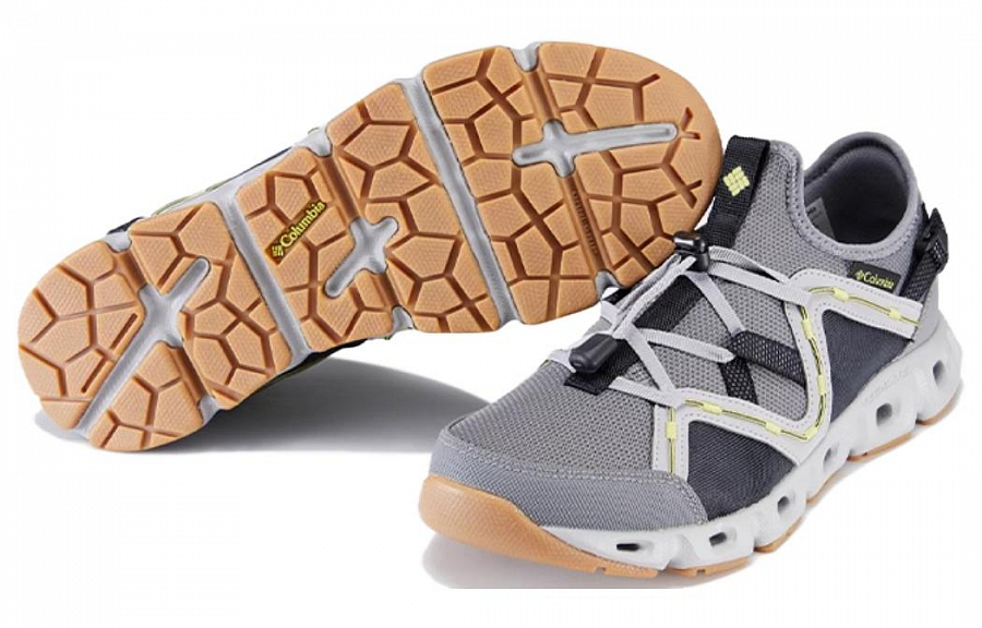 Columbia Anti-Slip Wear-Resistant Low-Top Hiking Shoes Men's Gray