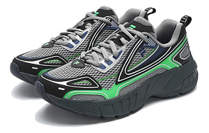 FILA FUSION Low Top Casual Running Shoes Men's Gray Black 1 2802914