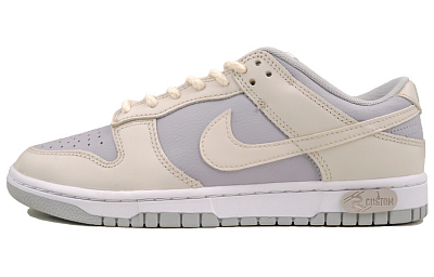 Nike Dunk RISK Cheese Coconut Milk Anti-Slip And Wear-Resistant Lightweight Low-Top Skateboard Shoes Men's Gray Yellow