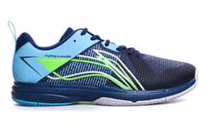 LiNing Durable Breathable Low-Top Running Shoes Women's Blue Black 1 2803019
