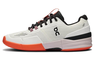FEIDELEI x On THE ROGER Clay Cushioning Anti-Slip And Wear-Resistant Low-Top Tennis Shoes Women's White Pink