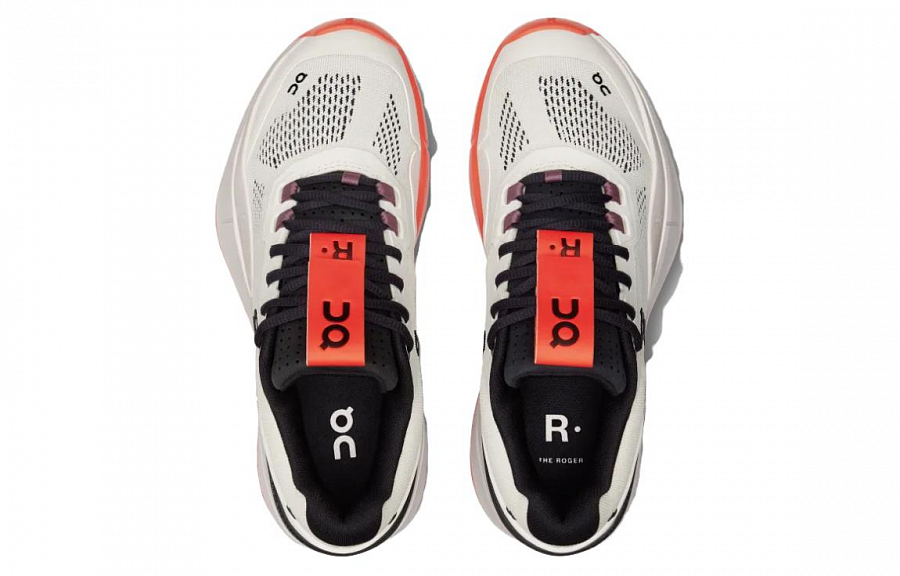 FEIDELEI x On THE ROGER Clay Cushioning Anti-Slip And Wear-Resistant Low-Top Tennis Shoes Women's White Pink
