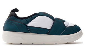 MLB Chunky Classic A FLEECE Slip Resistant Waterproof Thermal Low Top Casual Shoes Women's Dark Green 1 2803466