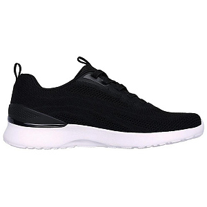 Skechers Cushioning Abrasion Resistant Breathable Low Top Casual Running Shoes Men's Black 1 2804124