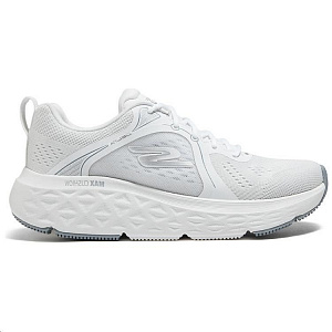 Skechers Cushioning Wear-Resistant Low-Top Casual Running Shoes Women's White Gray 1 2804195